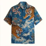 teruhiko shigaki inspired tiger hawaiian shirt 4