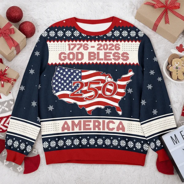 1776 2026 god bless america 250 ugly christmas sweater america s.webp