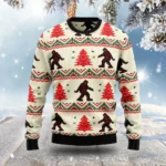 Amazing Bigfoot Ugly Christmas Sweater Animal