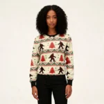 Amazing Bigfoot Ugly Christmas Sweater Animal