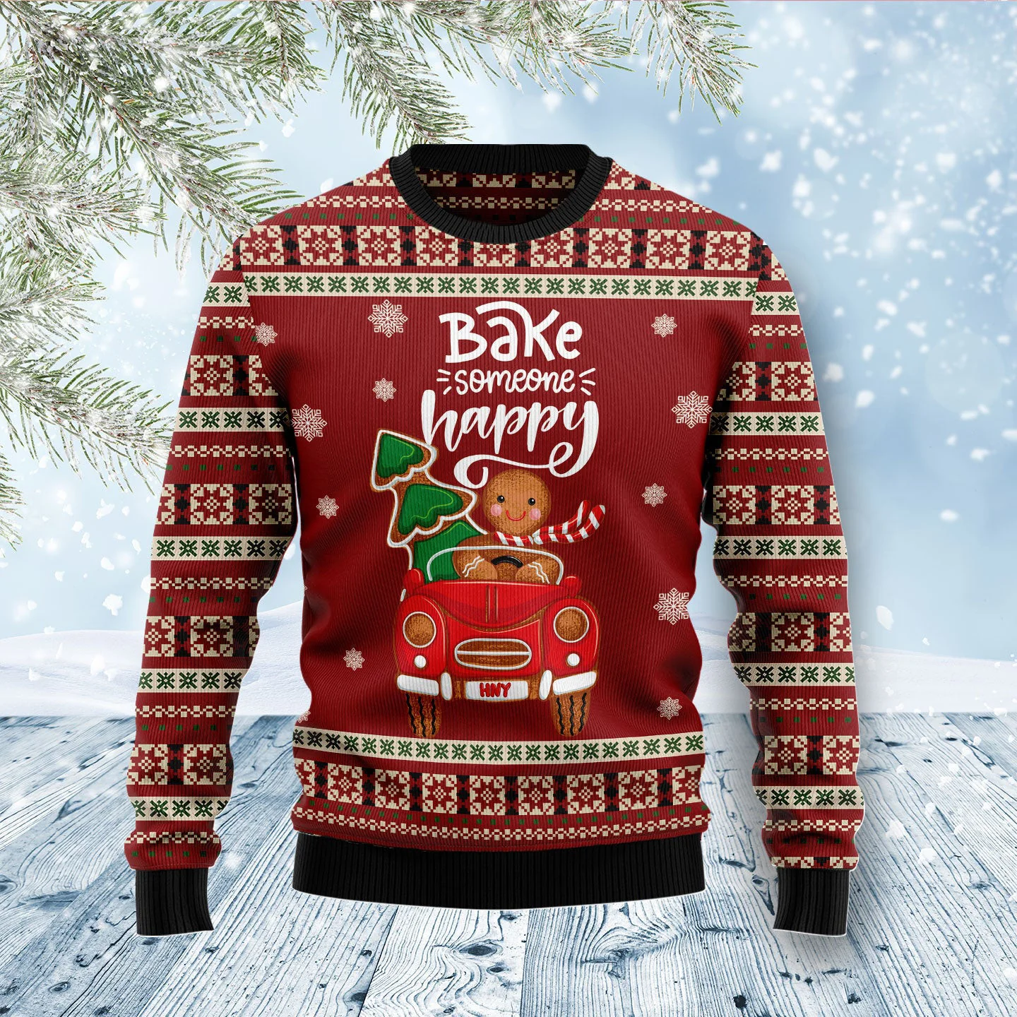 bake someone happy ugly christmas sweater gingerbread design.webp bake someone happy ugly christmas sweater gingerbread design.webp