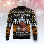 Barrel Racing Girl Ugly Christmas Sweatshirt H