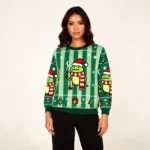 Behaving Isn’t My Vibe Christmas Ugly Sweater