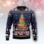 Booked Up Holidays Christmas Tree Ugly Christm