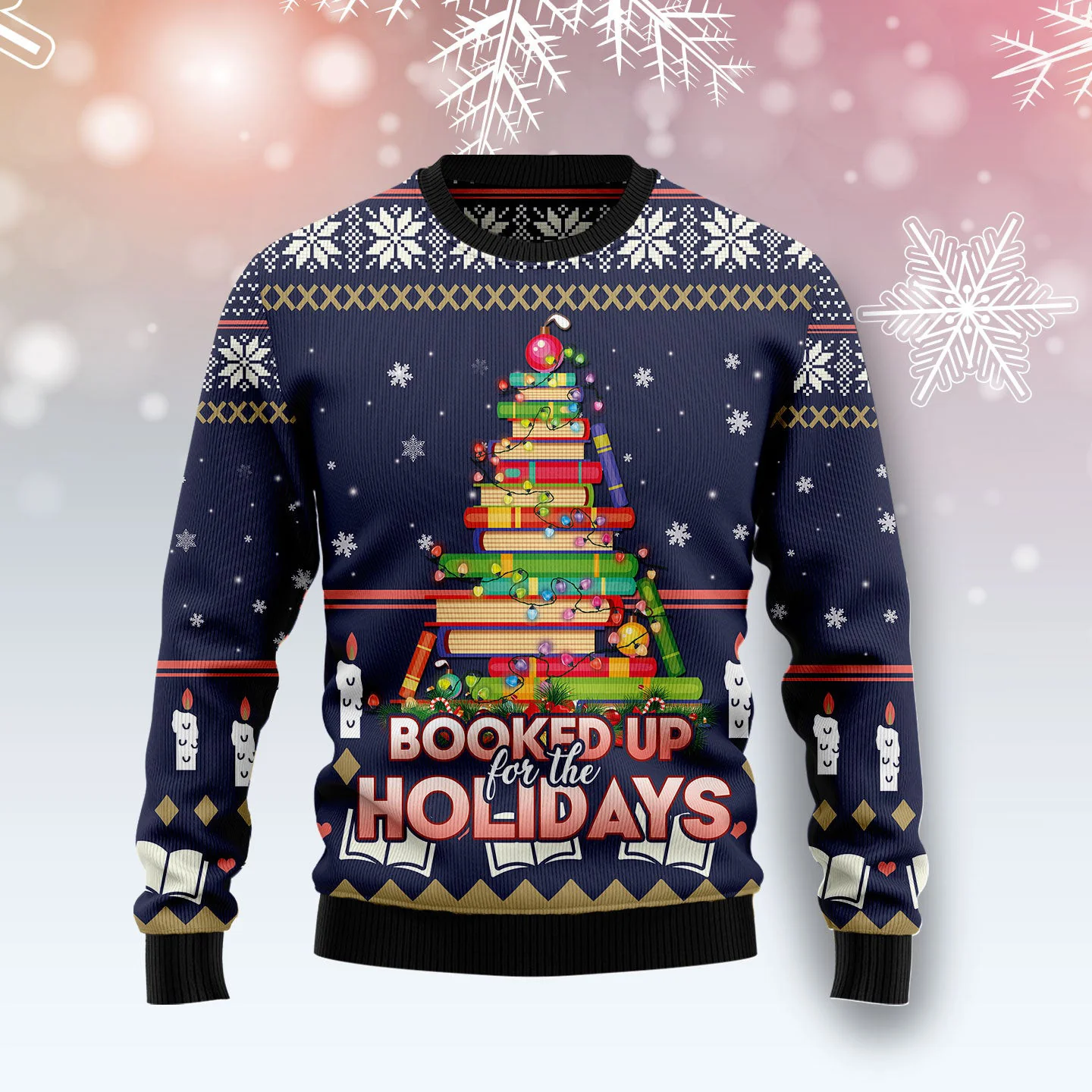 booked up holidays christmas tree ugly christmas sweater holiday.webp booked up holidays christmas tree ugly christmas sweater holiday.webp