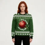 Bowling Ball Christmas Ugly Christmas Sweater