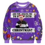 Butterfly Funny Expressions Christmas Ugly Swe