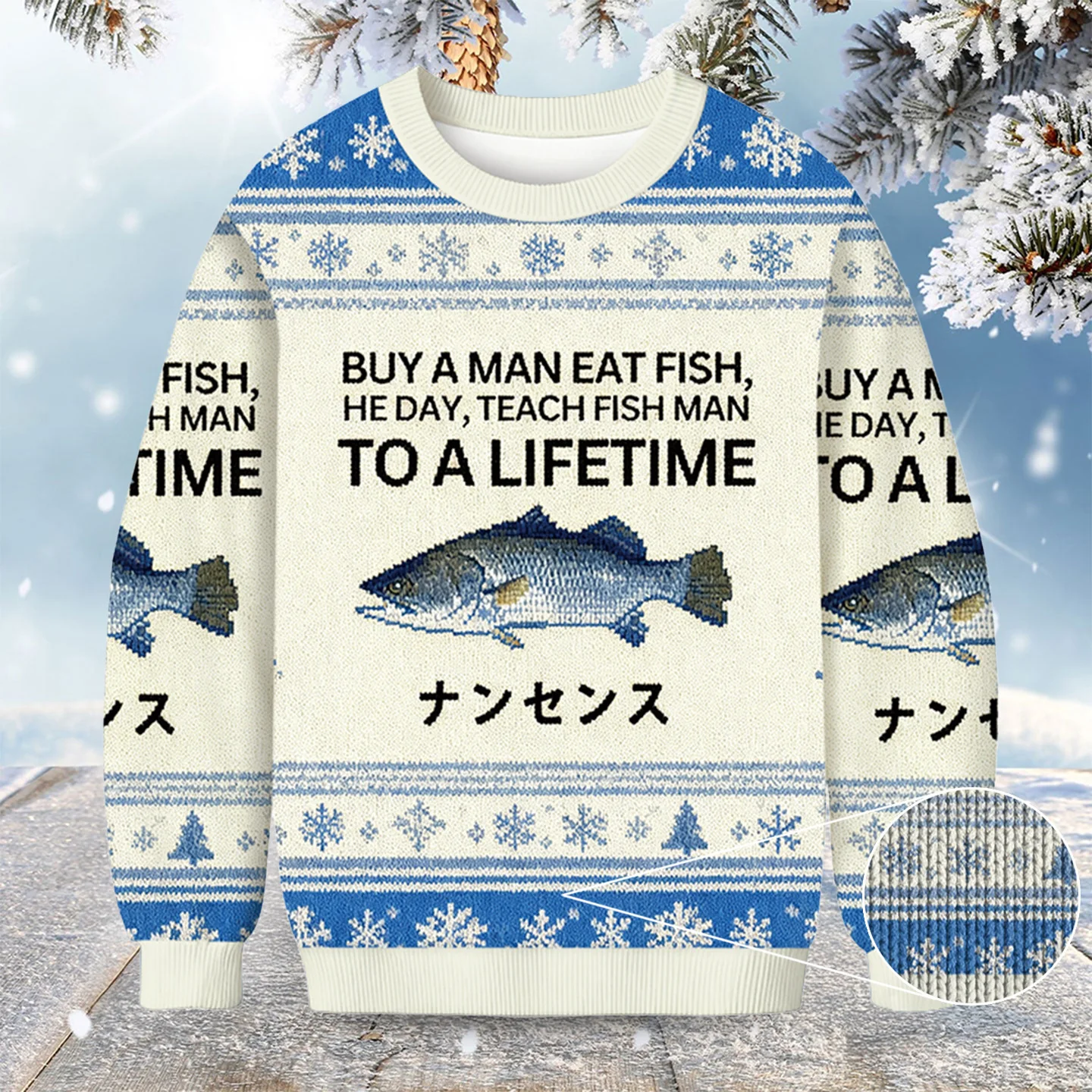 buy a man eat fish christmas ugly sweater holiday clothing christmas.webp buy a man eat fish christmas ugly sweater holiday clothing christmas.webp
