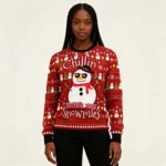 Chillin With My Snowmies Ugly Christmas Sweate