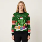 Christmas Cactus Unisex Womens Mens Couples Ma