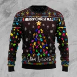 Christmas Tree Autism Awareness Christmas Swea