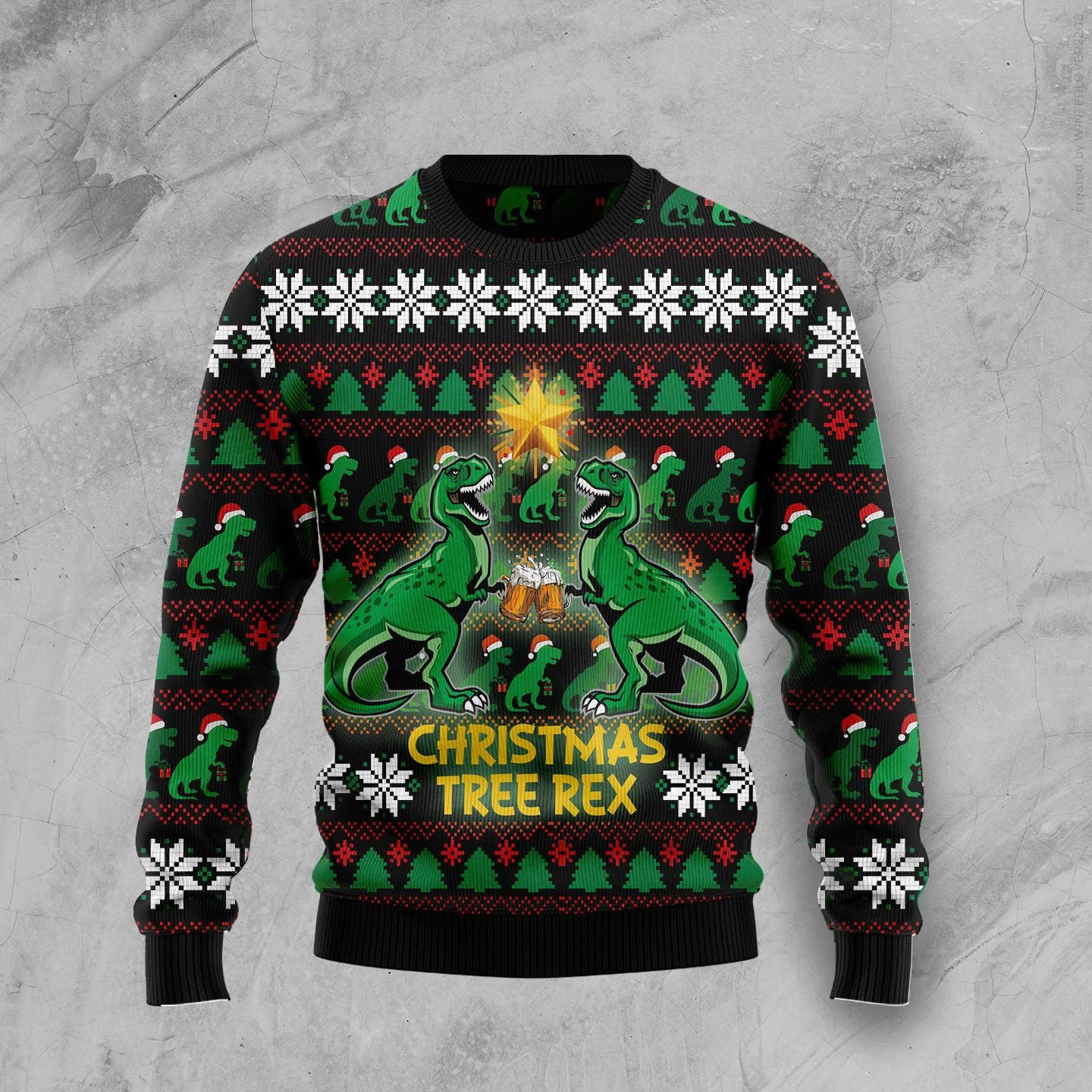 christmas tree rex ugly christmas sweater cold weather clothes.webp christmas tree rex ugly christmas sweater cold weather clothes.webp