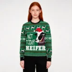 Cow Not Today Ugly Christmas Sweater Cute Xmas