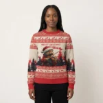 Croatia Christmas Ugly Christmas Sweater Pine
