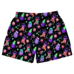 custom face logo halloween ghost beach shorts custom face board shorts design