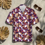 custom face logo halloween ghost hawaiian shirt cute ghost aloha shirt design