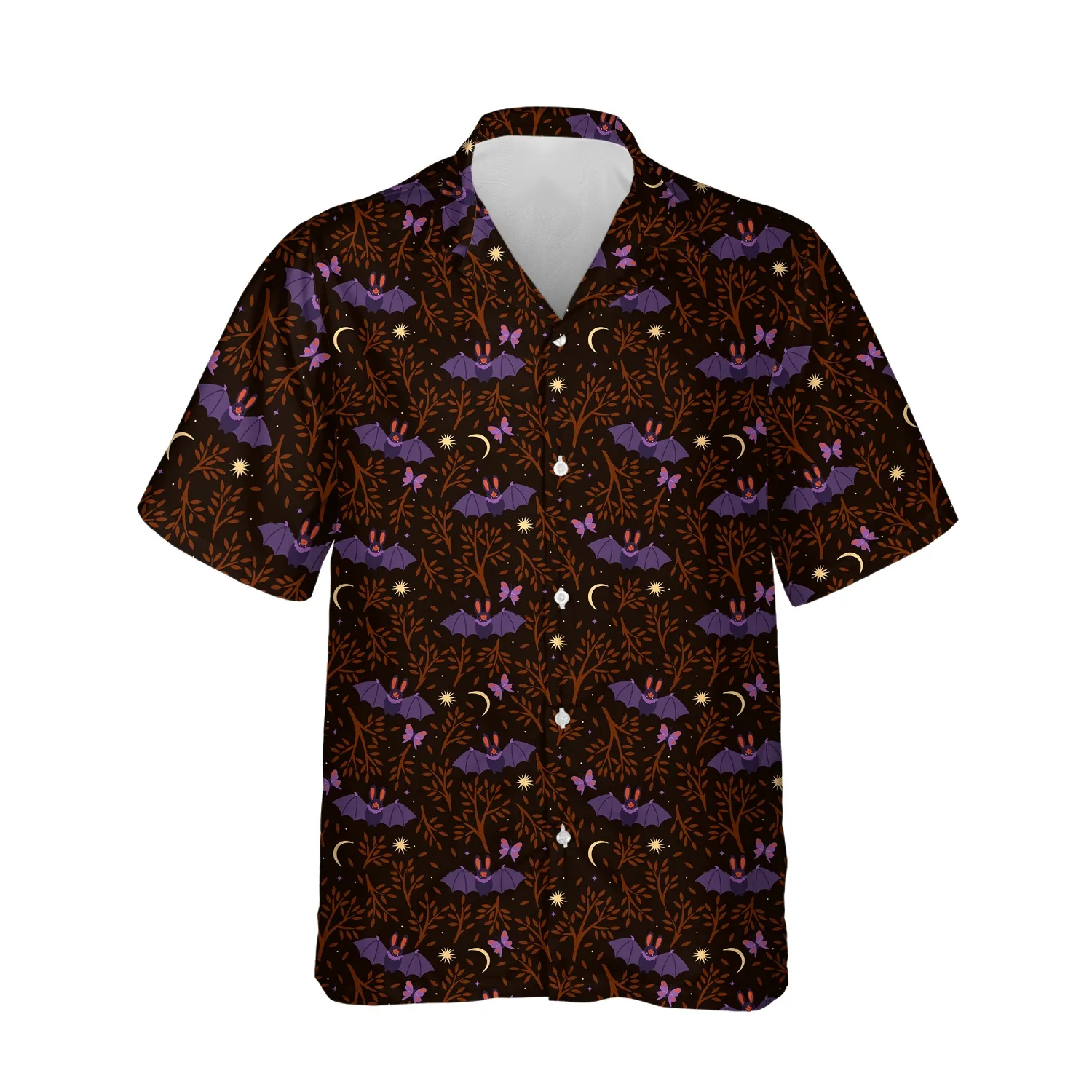 custom face logo halloween gothic bat hawaiian shirt gothic halloween design custom face logo halloween gothic bat hawaiian shirt gothic halloween design
