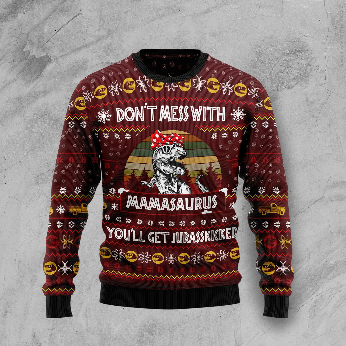 dinosaur mom ugly christmas sweater don t mess with mamasaurus.webp dinosaur mom ugly christmas sweater don t mess with mamasaurus.webp