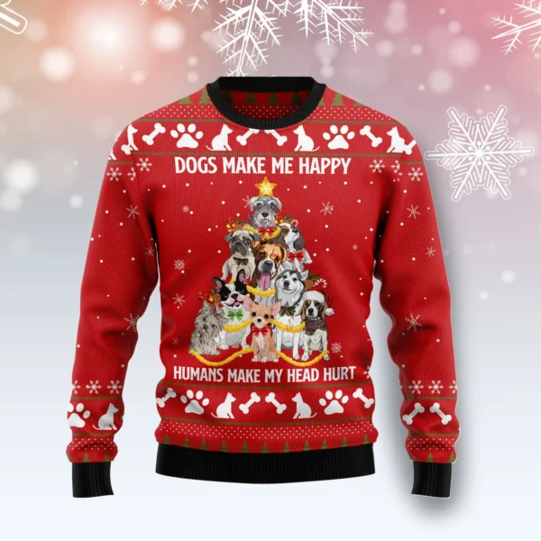 dogs make me happy funny ugly xmas sweaters cute xmas apparel doggy.webp