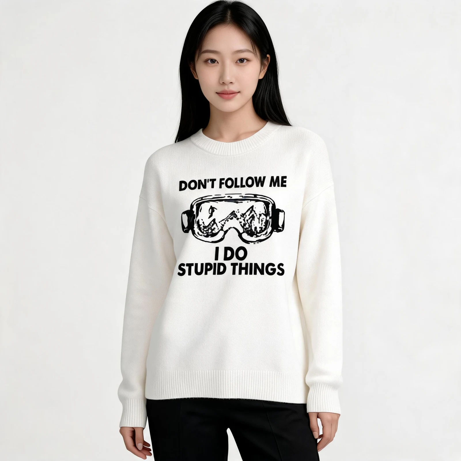 Don’t Follow Me I Do Stupid Things Sweatshirt Don’t Follow Me I Do Stupid Things Sweatshirt