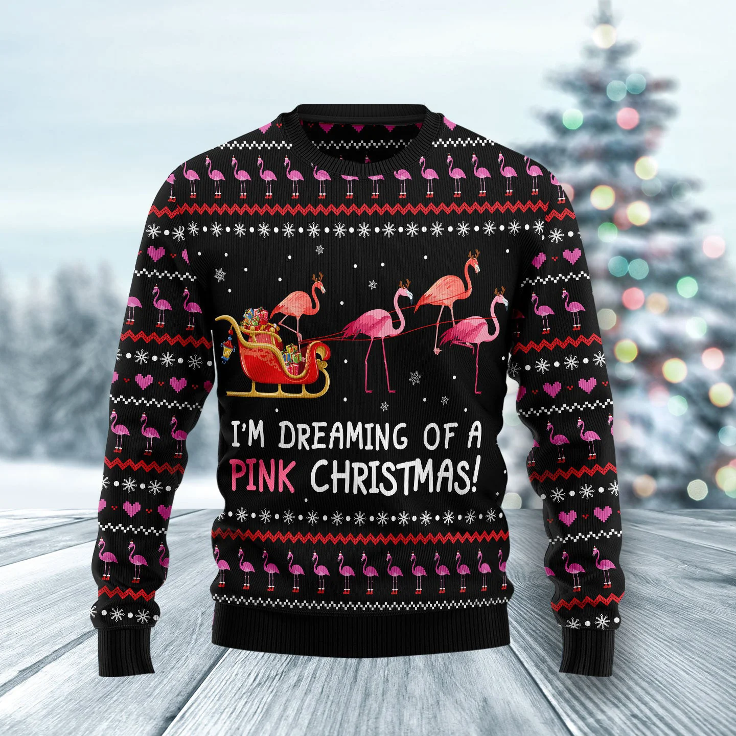 flamingo im dreaming of a pink christmas ugly christmas sweater.webp flamingo im dreaming of a pink christmas ugly christmas sweater.webp