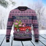 Flamingo Merry Flocking Christmas Ugly Christm