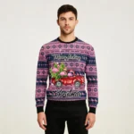 Flamingo Merry Flocking Christmas Ugly Christm
