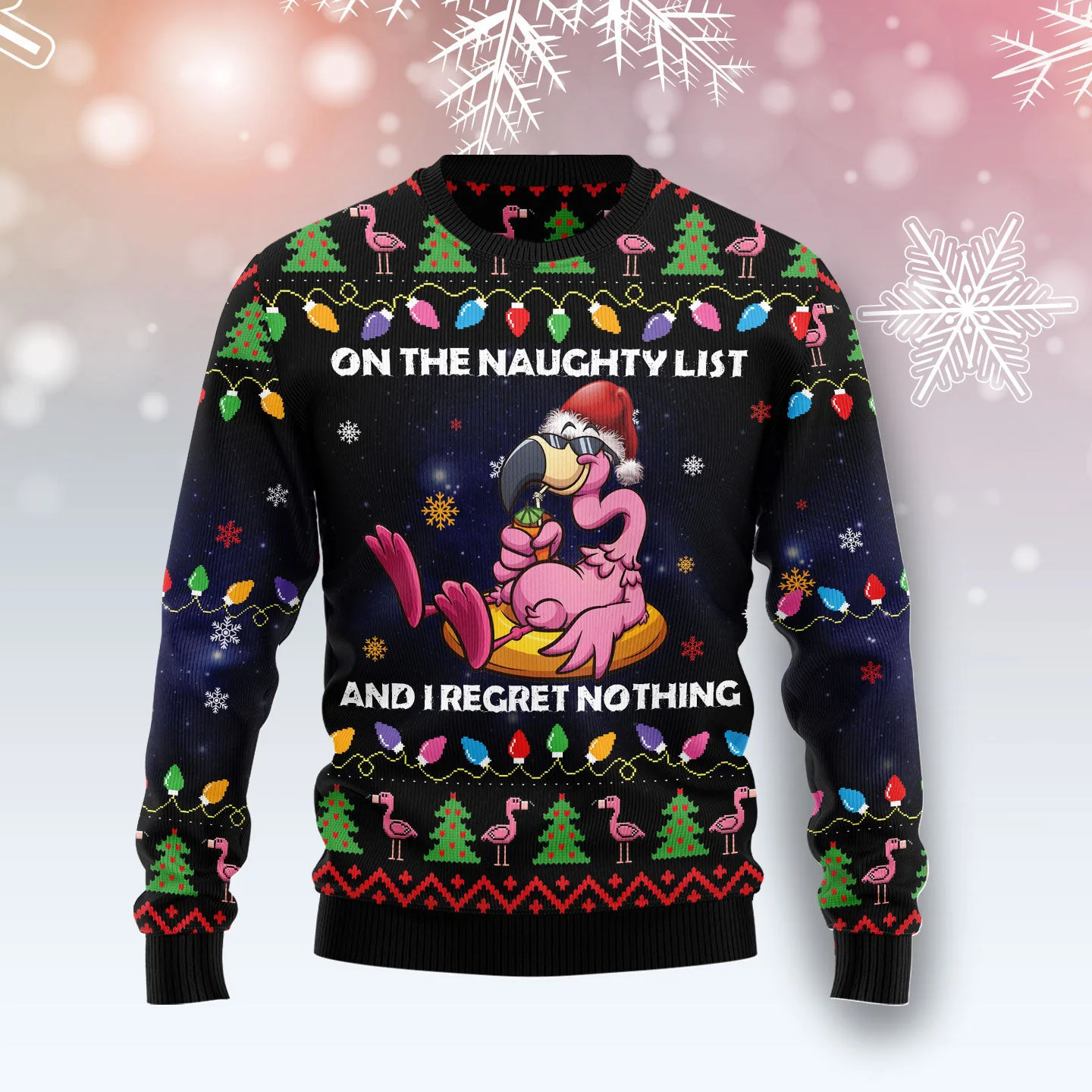 flamingo on the naughty list ugly christmas sweater funny xmas.webp flamingo on the naughty list ugly christmas sweater funny xmas.webp