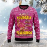 Flamingo Ugly Christmas Sweater Funny Christma