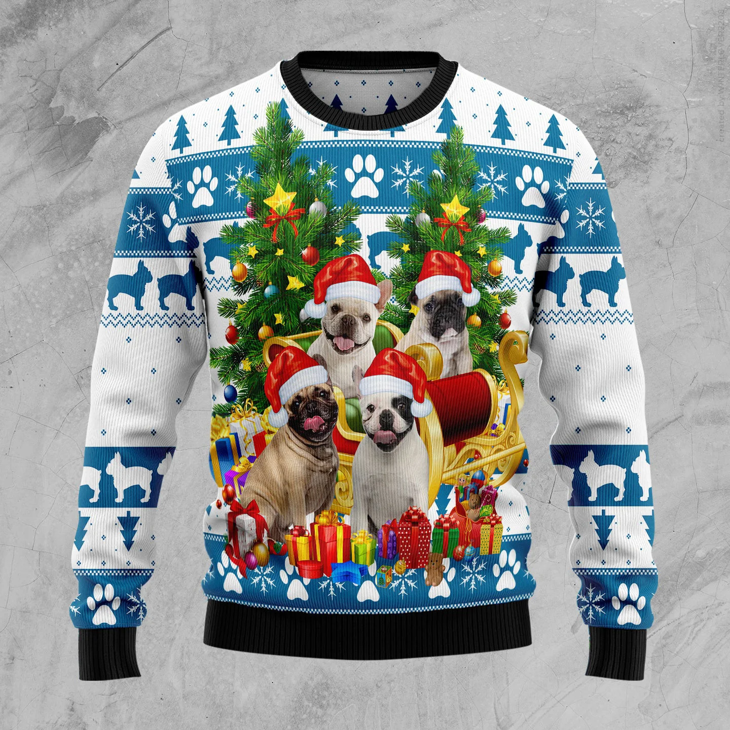 french bulldog greeting ugly christmas sweater cute xmas apparel.webp french bulldog greeting ugly christmas sweater cute xmas apparel.webp
