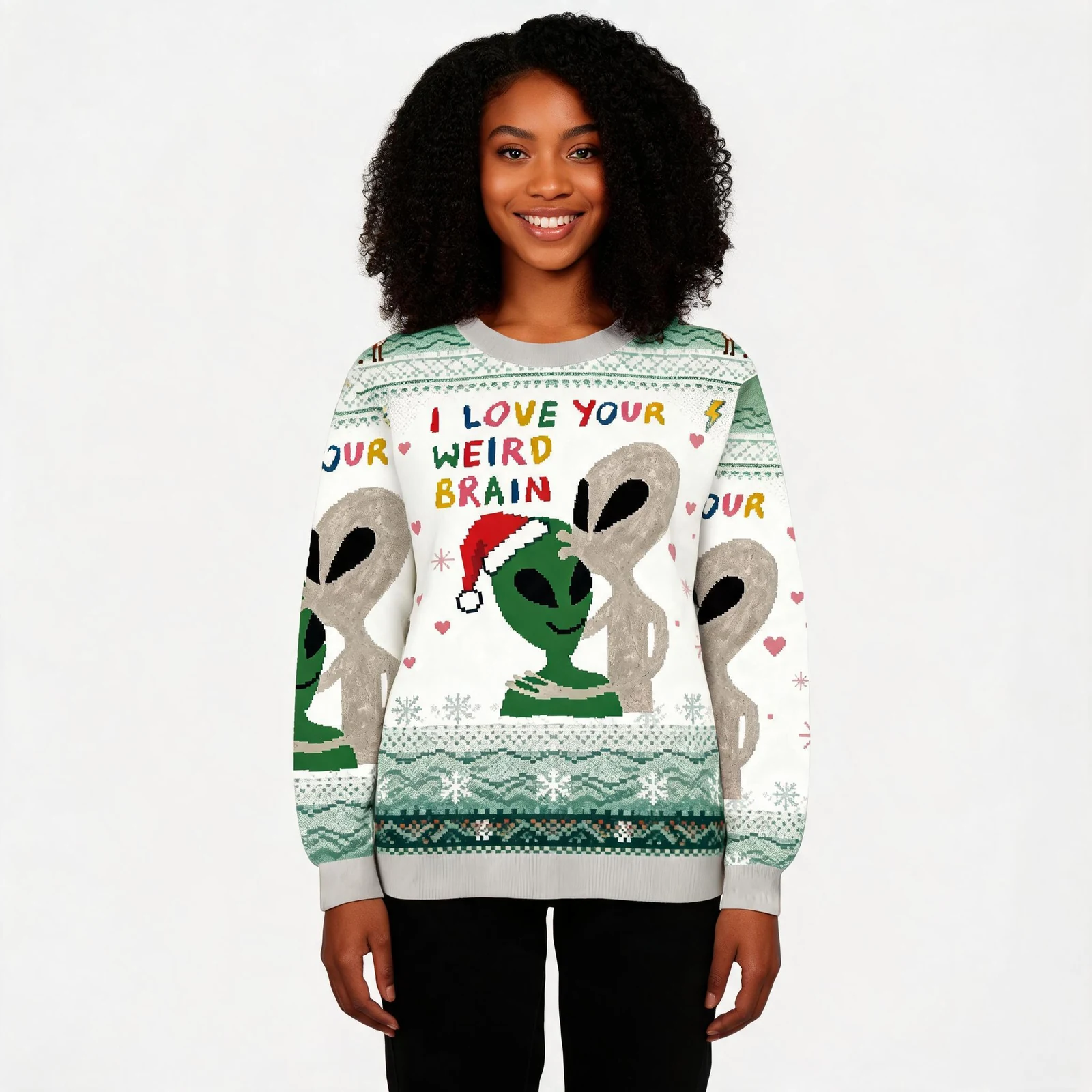 Funny Aliens With I Love Your Weird Brain Chri Funny Aliens With I Love Your Weird Brain Chri