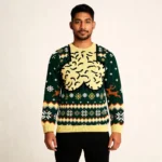 Funny And Mischievous Christmas Ugly Sweater A