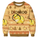Funny Chicken Diomioo Meme Ugly Sweater Holiday Clothing Chicken