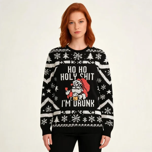 Funny Christmas Santa Claus Christmas Ugly Swe