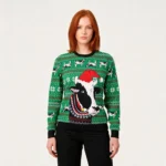 Funny Cow Ugly Christmas Sweater Animal Clothi