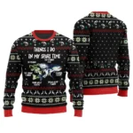 Funny Fishing Ugly Christmas Sweater Perfect M
