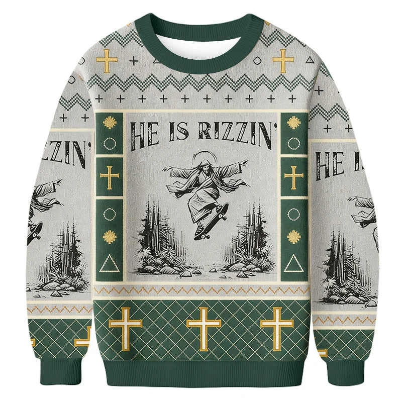 funny jesus skateboard ugly sweater he is rizzin winter apparel.webp funny jesus skateboard ugly sweater he is rizzin winter apparel.webp