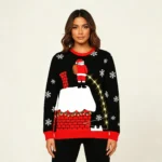 Funny Santa Christmas Ugly Sweater Funny Xmas
