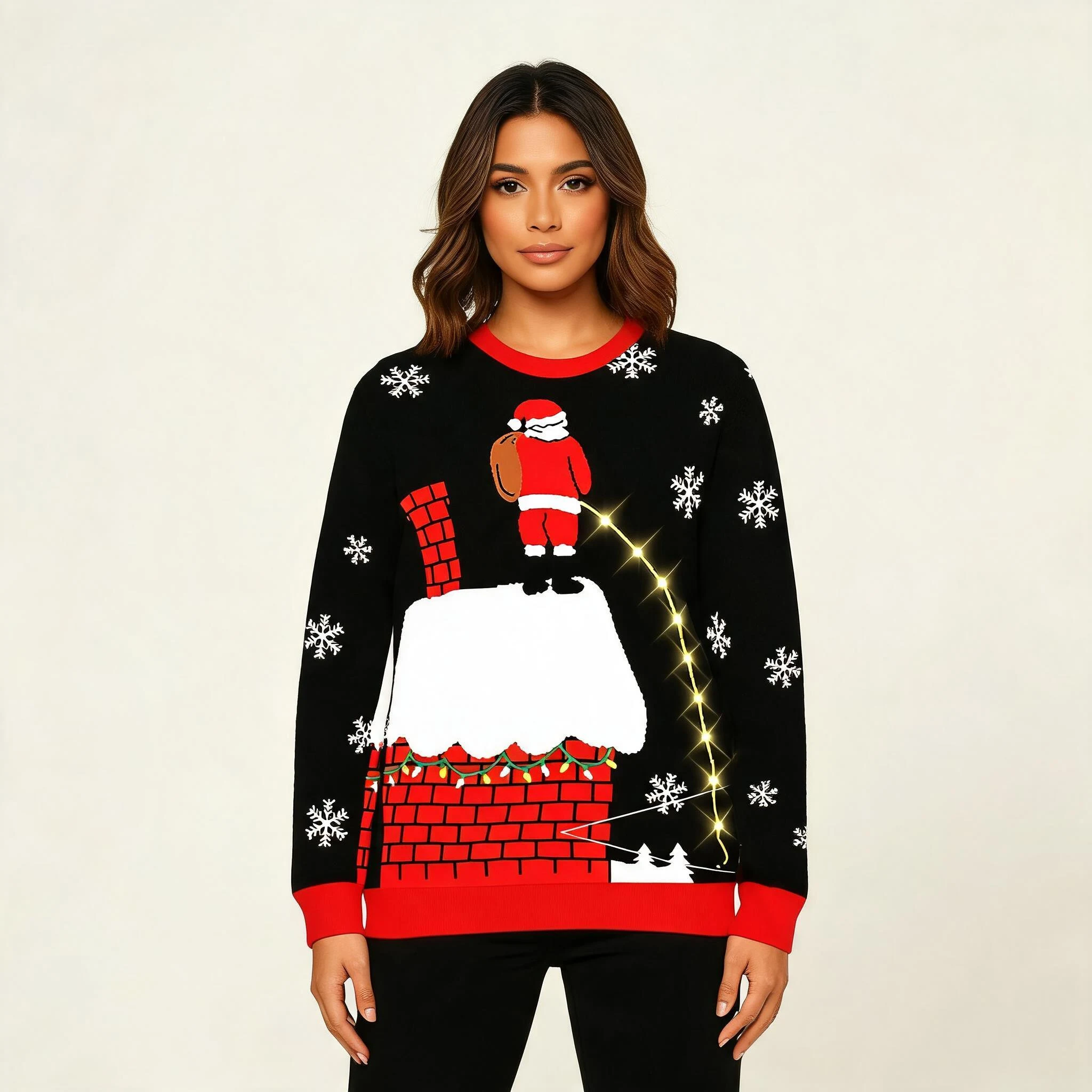 Funny Santa Christmas Ugly Sweater Funny Xmas Funny Santa Christmas Ugly Sweater Funny Xmas
