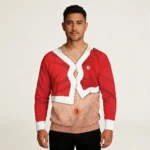 Funny Santa Costume Golf Ugly Sweater Christma