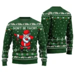Funny Santa Nurse Dont Be Tachy Christmas Swea