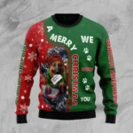 German Shepherd Merry Christmas Ugly Christmas