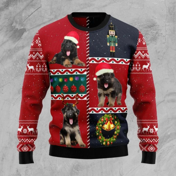 german shepherd vintage ugly christmas sweater cute xmas clothing.webp