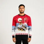 German Shepherd Waiting On Christmas Ugly Xmas