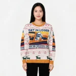Get On Board Losers Christmas Ugly Sweater Hol