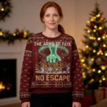 Gingerbread Christmas Ugly Sweater The Arms Of Fate No Escape