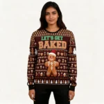 Gingerbread Ugly Christmas Sweater Let’s Get B
