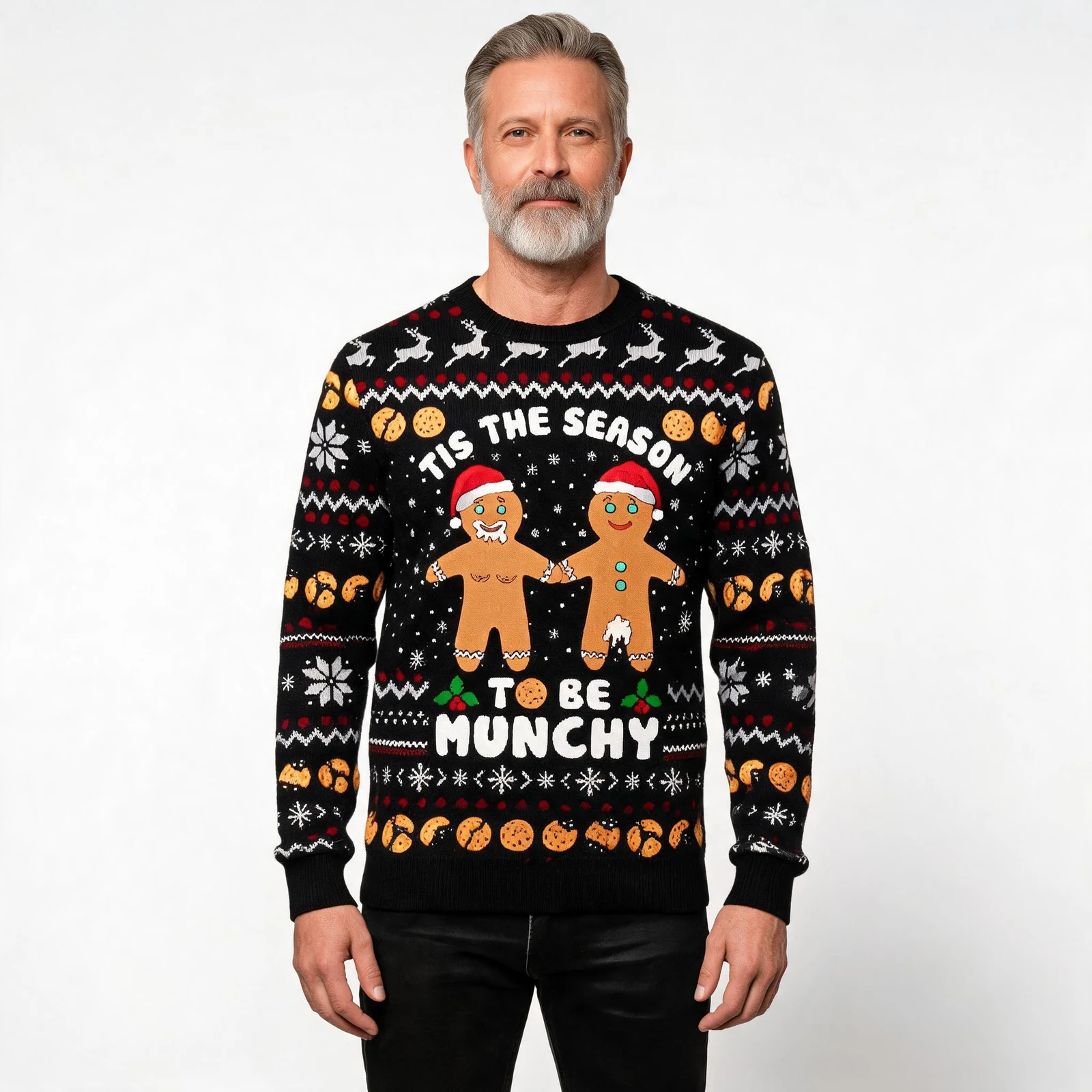 Gingerbread Ugly Christmas Sweater Tis The S Gingerbread Ugly Christmas Sweater Tis The S