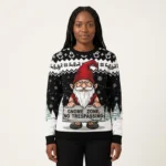 Gnome Zone Ugly Christmas Sweater Seasonal Gif
