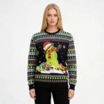 Green Snowman Funny Ugly Xmas Sweaters Funny X